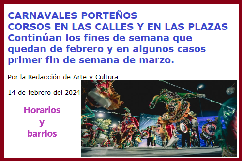 CARNAVALES I